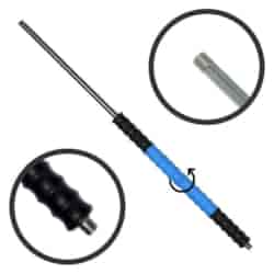 Lanca prosta Iso 77 - 1000 mm black- blue- black