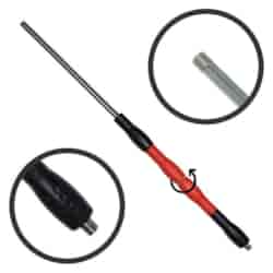 Lanca prosta Iso 88 - 1000 mm black- red- black