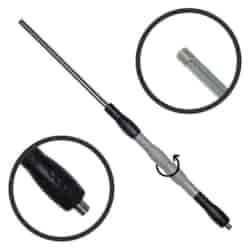 Lanca prosta Iso 88 - 1000 mm black- grey- black
