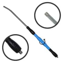 Lanca gięta Iso 88 - 1000 mm black- blue- black