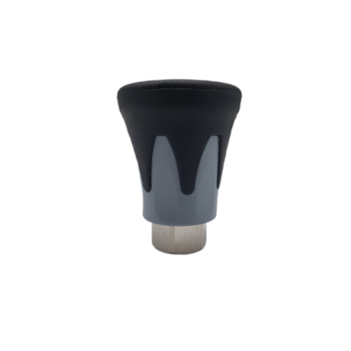 Nakrętka mocowania dyszy ST-10 1/8 inox-black-grey