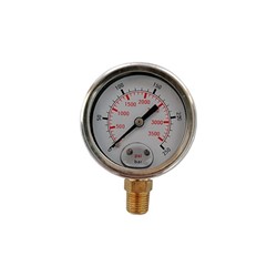 Pressure gauge DN 50 - 250 bar 1/4  M Side