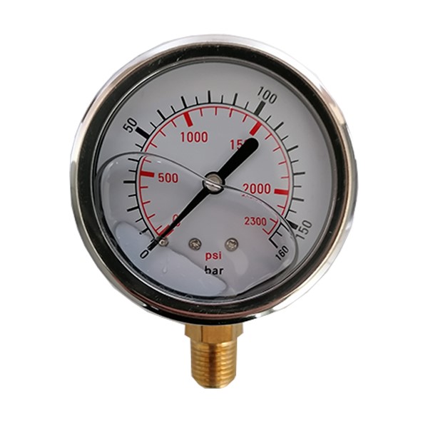 Manometer DN 63 - 160 bar 1/4" M Side