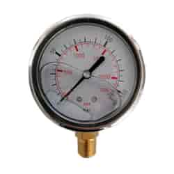 Pressure gauge DN 63 - 160 bar 1/4  M Side