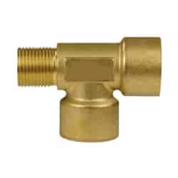 T - Connector 3/8  M-F-F