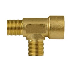 T - Connector 3/8  M-M-F