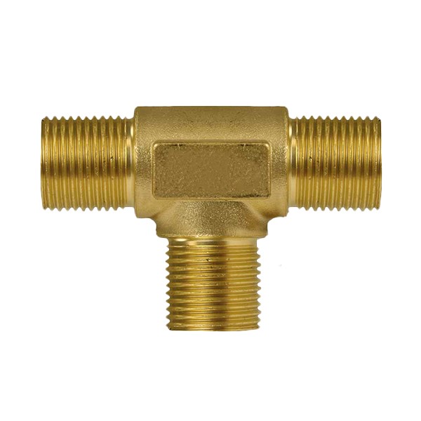 T - Connector 3/8" M-M-M