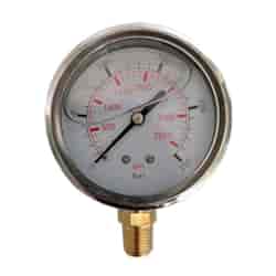 Pressure gauge DN 63 - 250 bar 1/4  M Side