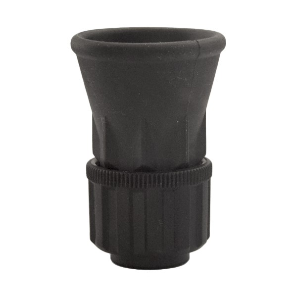 Kryt trysky 1/4" F - plast, čierna