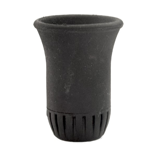 Kryt trysky 1/4" F - guma - čierna