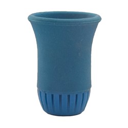 Nozzle cover 1/4  F - rubber - blue