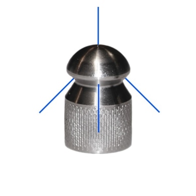 Sewer cleaning nozzle 1/4  F 3+1 - 050