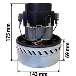 Vacuum motor 1200 W 2-turbine Basic