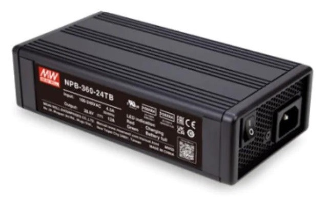 Batéria charger - 24V 12A (external)