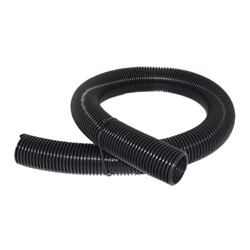 Elastic PVC suction hose DN51 - black 80*C
