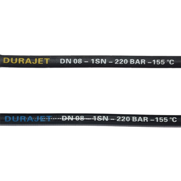 Wąż ciśnieniowy DURAJET DN8*2 500 bar Black