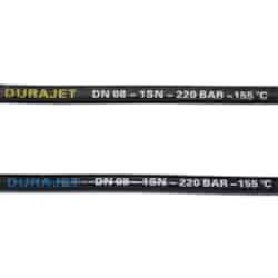Wąż ciśnieniowy DURAJET DN10*2 500 bar Black