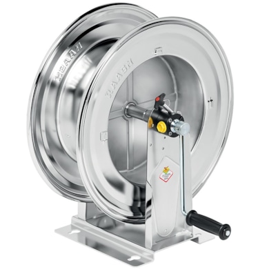 Bęben manualny INOX - 20 bar - 100 m  LP