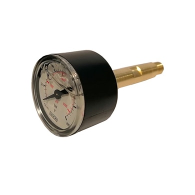 Pressure gauge DN40-300bar 1/8 M Back + tube90