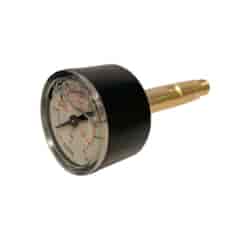 Pressure gauge DN40-300bar 1/8 M Back + tube90