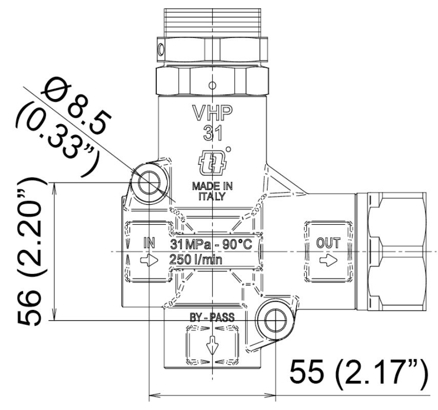 By pass ventil VHP31