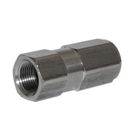 Check valve 1/2  F 410 bar 60 l/min - inox