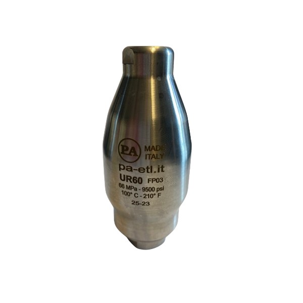 Rotating nozzle UR60 600 bar 1/4 F - 065