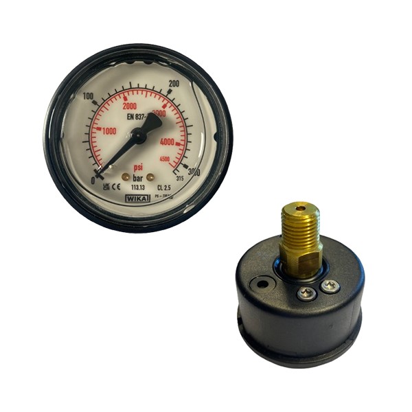 Manometer DN 50 - 250 bar 1/4" M Back