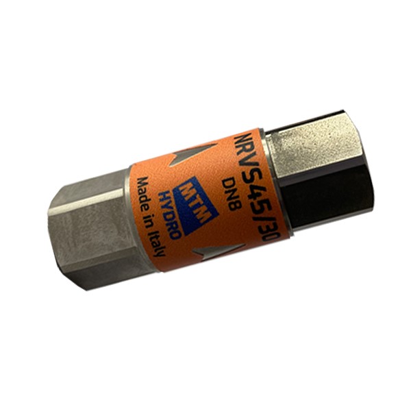 Spätný ventil 1/4" F 450 bar 30 l/min - nerez