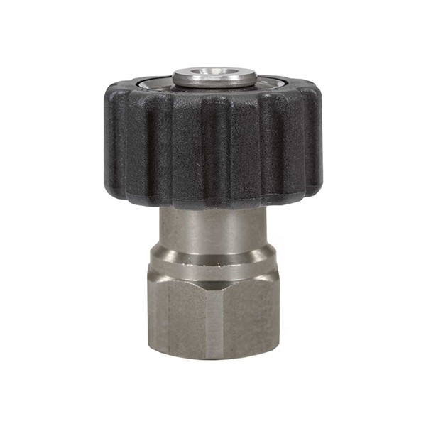 Red. z nakrętką M22 F - 1/4  F - dł. INOX 500 bar