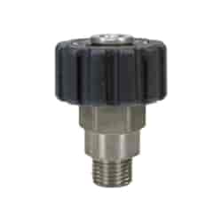 Red. z nakrętką M22 F - 1/4  M - dł. INOX 500 bar