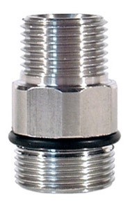 Nippel AR9 Edelstahl M24 AG - 3/8  IG