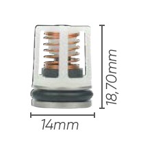 Sada ventily DN12 "K"