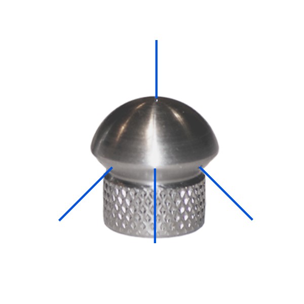 Kanalizačná tryska 1/8" F 3+1 - 045