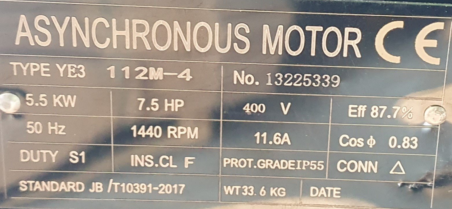 Elektromotor B 400V 5,5kW H112 - bez shaft