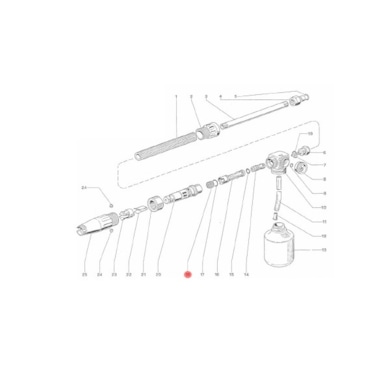 Sitko lancy piany Interpump - poz. 18