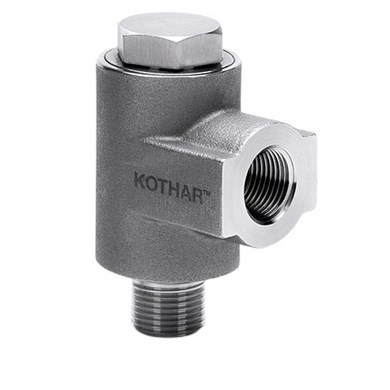 Drehgelenk T90° 3/8  AG - 3/8  IG KOTHAR INOX