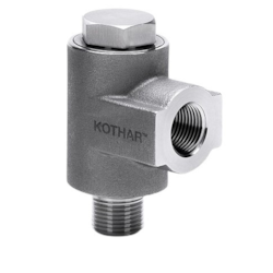 Złącze obr. ram. T90 KOTHAR 3/8  M - 3/8  F - INOX