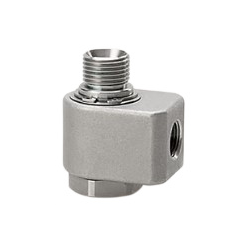 Złącze obr. ram. 90 KOTHAR 3/8  M - 3/8  F - INOX