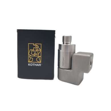 Złącze obr. ram. 90 KOTHAR F. 1/4  M - 1/4  F INOX