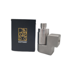 Złącze obr. ram. 90 KOTHAR F. 1/4  M - 1/4  F INOX