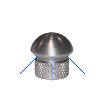 Sewer cleaning nozzle 1/8  F 3 - 060