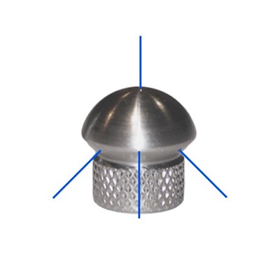 Dysza kanalizacyjna 1/8  F 3+1 - 060