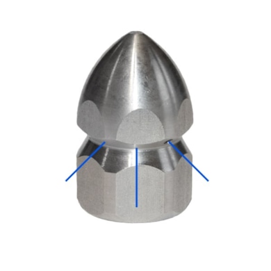 Dysza kanalizacyjna 3/8  F 3 - 060