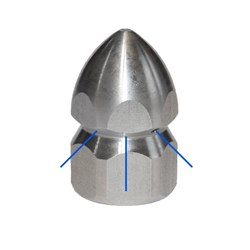 Dysza kanalizacyjna 3/8  F 3 - 300