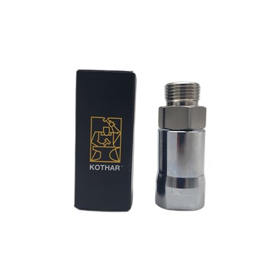 Drehgelenk 360° 3/8  IG - M18 M AG KOTHAR CHROM