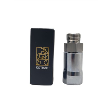 Złącze obr. ram.360 KOTHAR 3/8  F - M18 M - CHROM