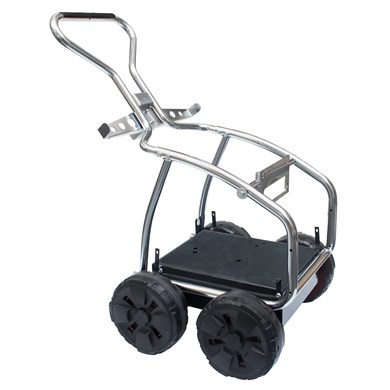 Trolley für Motorpumpe - Chrom