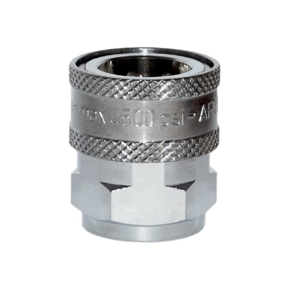 Quick coupler 20 mm INOX 3/8  F - socket