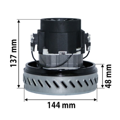 Saugturbine 1100 W 1-stufig